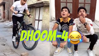 Kabhi dekha hai aisa stunt😱 shorts comedy chetanmonga [upl. by Edmanda]