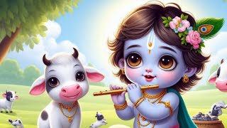 Krishna Flute For Meditation  Meditation Music  Krishna Song [upl. by Edras]