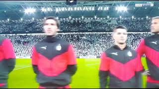 Anthem of SERIE A Juventus 11 Milan September 19 2021 [upl. by Pittel]