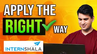 How to Get Hired on Internshala  Easy Step by Step Guide [upl. by Yancey]