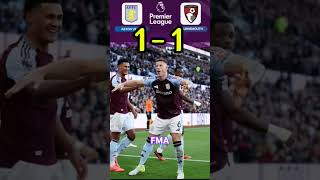 Aston Villa vs Bournemouth 11 Highlights amp Goals🔥🤩shorts premierleague football viralvideo fyp [upl. by Atinaujnas687]