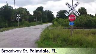 Country Railroad Crossing amp Former SCL Depot [upl. by Doownelg436]