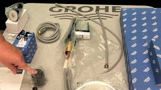 GROHE  GROHE Zedra Touch Kitchen Faucet  Installation Video [upl. by Robinett]