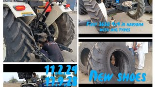 New Tyres Holland 5620 wala 1122417928 3630 me newholland tractor 3630 4x4 [upl. by Airalednac]