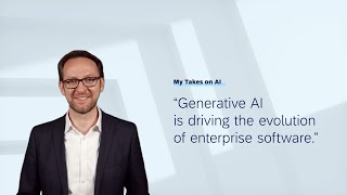 Thomas Saueressig Generative AI is Driving the Evolution of Enterprise Software  My Takes on AI [upl. by Erina]