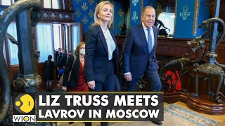 Russian Foreign Minister Sergei Lavrov meets with British Foreign Secretary Liz Truss in Moscow [upl. by Tunk]