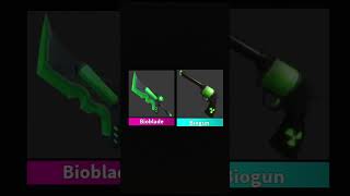 MM2 knife set duo bioblade [upl. by Annaierb]