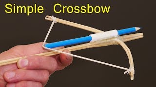 How to Make a Toy Crossbow [upl. by Einallem86]