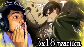 Hardest Decision For Levi  Attack On Titan 3x18 Reaction [upl. by Nilac]