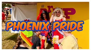 Phoenix Pride Festival 2022  Weekend Walk  Sunday  Opening Day  Phoenix Arizona [upl. by Giavani]