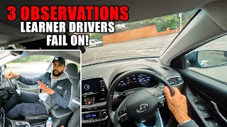 3 OBSERVATIONS You Must Do To PASS Your Driving Test [upl. by Yxel302]