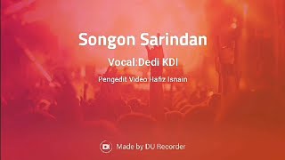 Karaoke songon sarindan [upl. by Elraet]