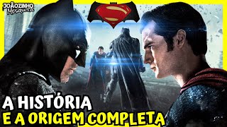 BATMAN VS SUPERMAN  A ORIGEM E A HISTÓRIA COMPLETA DO FILME DA ORIGEM DA JUSTIÇA LIGA DA JUSTIÇA [upl. by Betta]