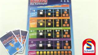 KNIFFEL®  DAS KARTENSPIEL │ Schmidt Spiele Erklärvideo [upl. by Yddet]