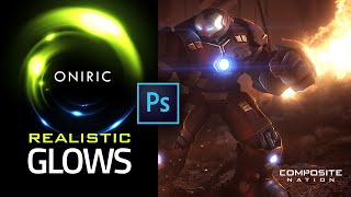 How to create the most realistic glows in Adobe Photoshop with Oniric v110 [upl. by Atined]