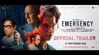 Emergency  Official Trailer  Kangana Ranaut  In Cinemas 6th September [upl. by Naahsar]