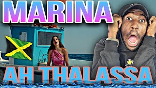 Marina Satti  Ah THALASSA Official Music Video First Time Reaction  Jamaican 🇯🇲 [upl. by Donella578]