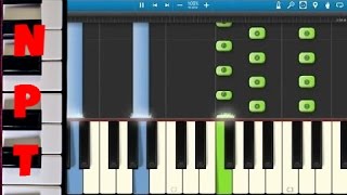 The Veronicas  You Ruin Me  Piano Tutorial  Synthesia  How to play [upl. by Bloxberg777]