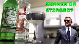 Martini Shaken or Stirred Does it Make a Difference [upl. by Ramak]