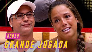 FERNANDA PÕE DICÉSAR NO PAREDÃO EM JOGADA DE MESTRE 😱 BIG BROTHER BRASIL 10 [upl. by Cora]