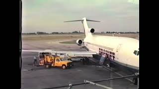 Braniff Airlines Laguardia to Kansas City 1988 [upl. by Giovanni]