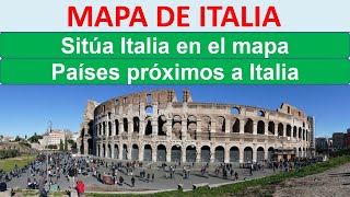 Mapa de Italia [upl. by Nwahc]