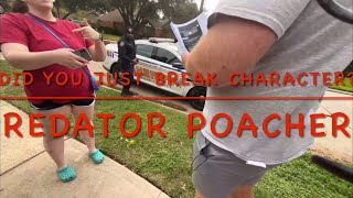 Alex Rosen aka Gordon Flowers Predator Poachers Breaks Character after Police 👮 arrest [upl. by Suravaj]