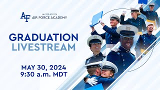 2024 United States Air Force Academy Graduation Ceremony [upl. by Eidna]