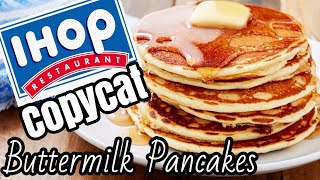 COPYCAT IHOP Buttermilk Pancakes Recipe  Julia Pacheco [upl. by Aihsilef681]