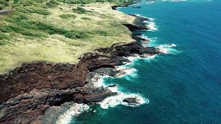 Drive to Green Sand Beach and South Point Big Island Hawaii [upl. by Gilson]