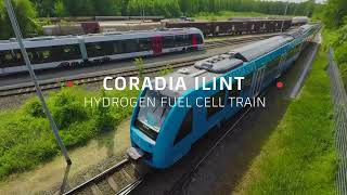 Alstom Coradia iLint hydrogen fuel cell train [upl. by Singhal]