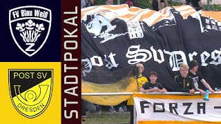 Stadtpokal  Finale  FV Blau Weiß Zschachwitz  Post SV Dresden [upl. by Iidnarb]