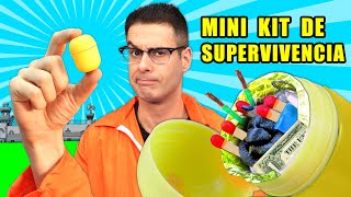 EL KIT DE SUPERVIVENCIA MÁS PEQUEÑO DEL MUNDO  Life Hacks  Curiosidades con Mike  T4 E32 [upl. by Trefler]