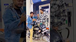 Bike Me Diesel Daal Dia  Sujal Thakral shorts ytshorts youtubeshorts funny petrol petrolpump [upl. by Cathee]