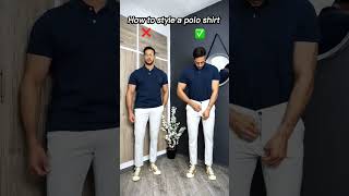 How to Style a Polo Tshirt  polo tshirts  mens fashion  mens outfit  Be unique Be you [upl. by Oscar]