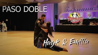 Hayk Balasanyan amp Emilia Poghosyan I Showdance Paso Doble I Tropicana Dance Challenge 2018 [upl. by Azelea]