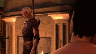 Dragon Age 2 Fenris Romance 6 Romance scene Friendship Fem Hawke [upl. by Le]