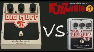 Electro Harmonix Big Muff vs Little Big Muff [upl. by Aketal]