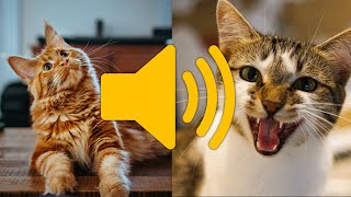 Cat Meow Sound Effects [upl. by Flan]