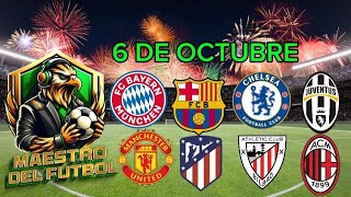 Pronósticos Deportivos Domingo 6 De Octubre Predicciónes Deportivas Domingo 6 De Octubre [upl. by Robenia214]