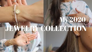 My 2020 JEWELRY COLLECTION Mejuri Aurate DY amp more  Carly Medico [upl. by Natsyrt]