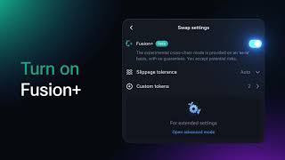 How to Enable 1inch Fusion for CrossChain Swaps [upl. by Herwig]