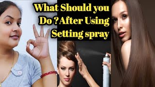 Hair Fall Solution After Using Hair Setting SprayMust know what Should I Do After using Setting [upl. by Rednal]