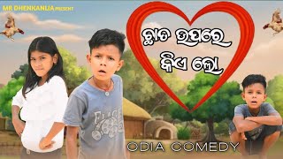 ଛାତ ଉପରେ କିଏ ଲୋ  Odia Comedy  New Story Comedy  Mr Dhenkanalia Comedy [upl. by Lativa853]