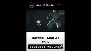 Cordae  Mad As Fck Anime Visualizer [upl. by Refenej411]