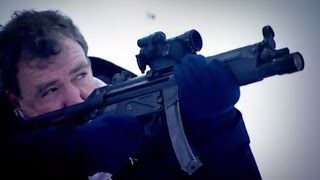 Guns amp Ice Winter Biathlon CHALLENGE  Top Gear Winter Olympics  Top Gear [upl. by Balmuth]