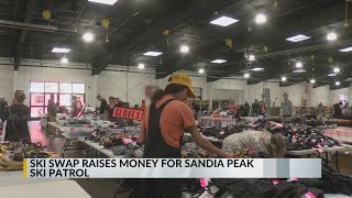 2024 New Mexico Ski Swap raises funds for ski patrol [upl. by Reppiks944]