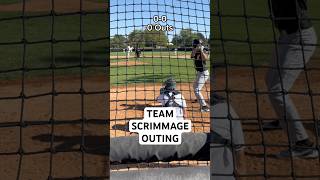 Team Scrimmage Week 2 3 Strikeouts MLB baseball baseballlife [upl. by Fem766]