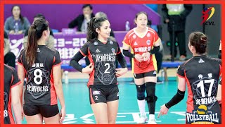 Samantha Bricio 🇲🇽 Top Scorer  Shanghai vs Shenzhen  China Volleyball League 202324  Round 10 [upl. by Dnomed]