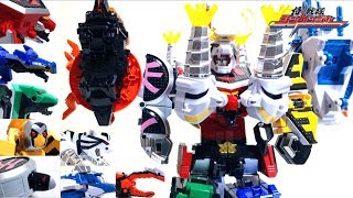 【侍戦隊シンケンジャー】一筆奏上！超侍合体 テンクウシンケンオー  Shinkenger DX Tenkuu ShinkenOh [upl. by Sarat]